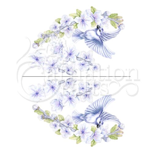Carnation Crafts Feathered Fancy Vignette Downloads - Vignette 3
