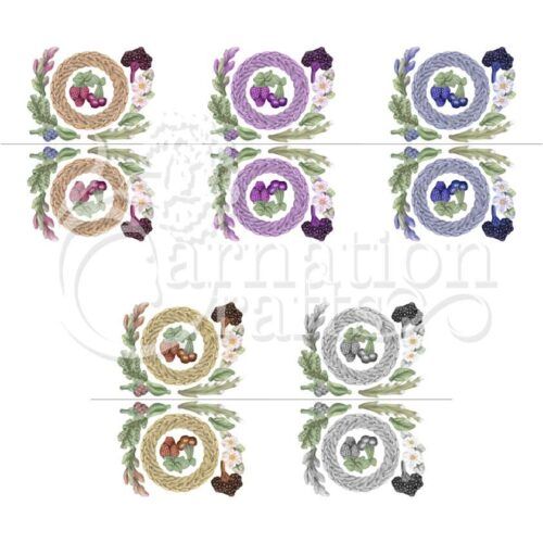 Carnation Crafts Vernal Wreath Vignette Downloads