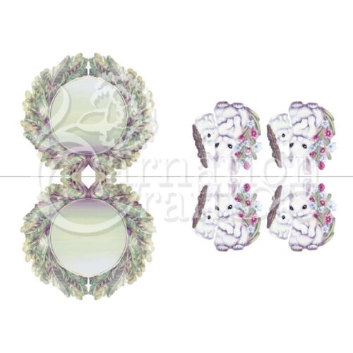 Carnation Crafts Quiet Dawn Vignette Downloads - Vignette 1