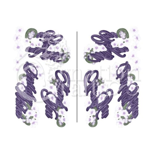 Carnation Crafts Said With A Flourish Vignette Downloads - Vignette 3