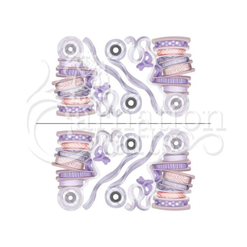 Carnation Crafts Reels of Ribbon Vignette Downloads - Vignette 4