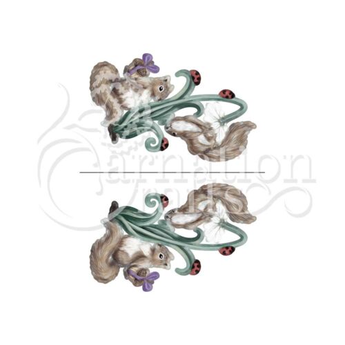 Carnation Crafts Bonkers & Conkers Vignette Downloads - Vignette 1