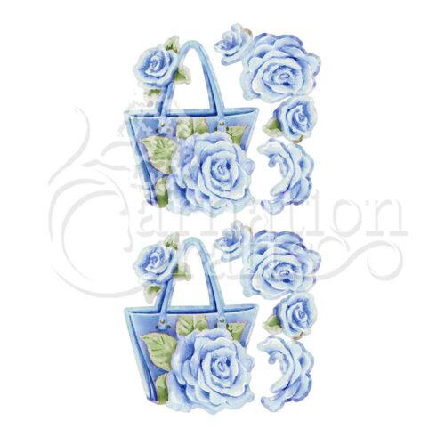 Carnation Crafts Rose Handbag Vignette Downloads - Vignette 2
