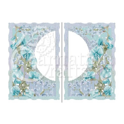 Carnation Crafts Floral Happy Birthday Vignette Downloads - Vignette 4