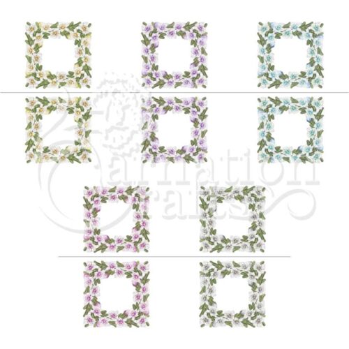 Carnation Crafts Daffodil Frame Vignette Downloads