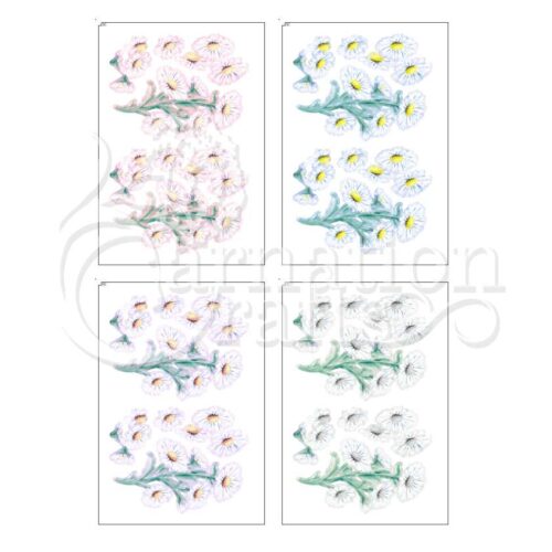 Carnation Crafts Carnation Blooms USB Daisy Spray Additional Vignette Downloads