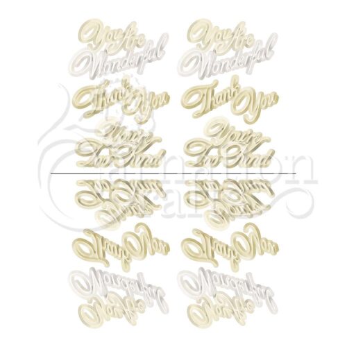 Carnation Crafts Grateful Greetings Vignette Downloads - Vignette 1
