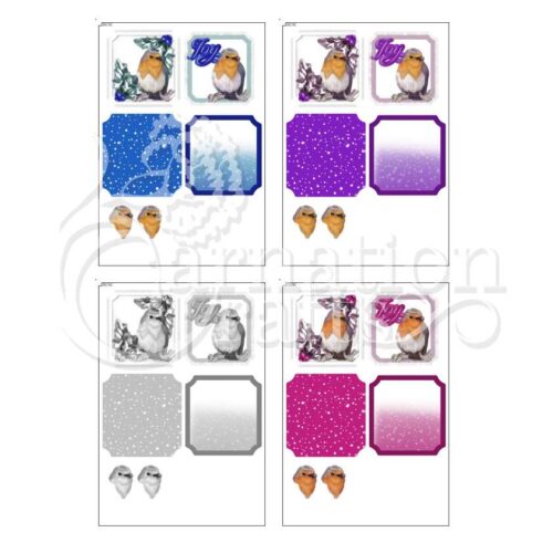Carnation Crafts Carnation Christmas USB Quick Card Joys Of Christmas Additional Vignette Downloads