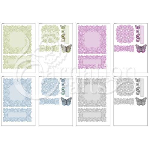 Carnation Crafts Fine Serenity USB Every Which Way Card Shape Additional Vignette Downloads