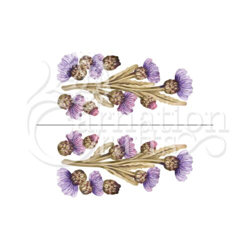 Carnation Crafts Meadow Thistle Vignette Downloads - Vignette 1