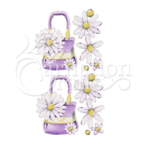 Carnation Crafts Daisy Handbag Vignette Downloads - Vignette 3