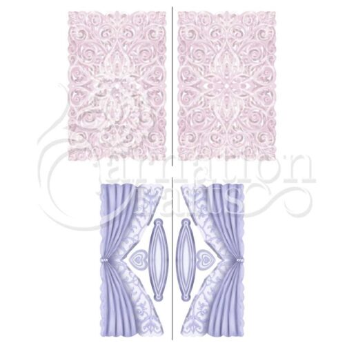 Carnation Crafts A Little Bit Fancy Card Shape Vignette Downloads - Vignette 3