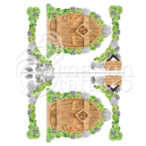 Carnation Crafts Fairy Door Vignette Downloads - Vignette 5