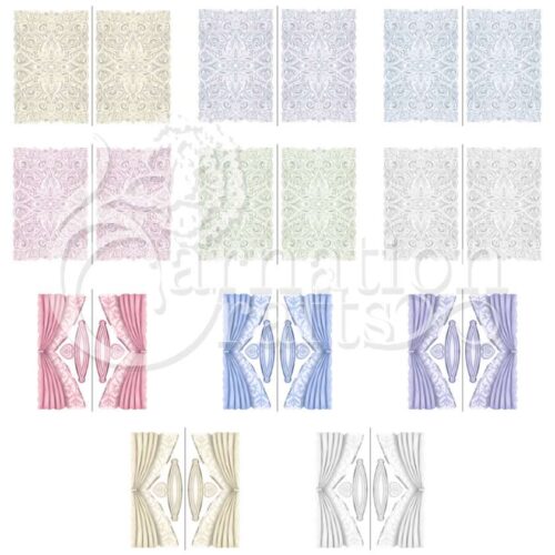 Carnation Crafts A Little Bit Fancy Card Shape Vignette Downloads - Vignette 1 - 5