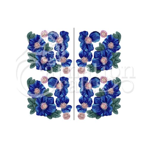 Carnation Crafts Christmas Rose Vignette Downloads - Vignette 2