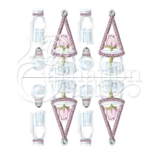 Carnation Crafts Hanging Glassware Vignette Downloads - Vignette 2