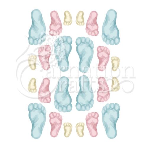 Carnation Crafts Family Footsteps Vignette Downloads - Vignette 1