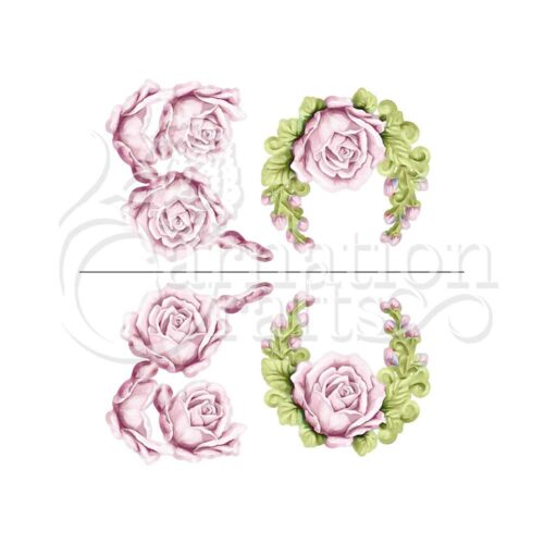 Carnation Crafts Remembrance Rose Vignette Downloads - Vignette 2