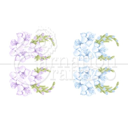 Carnation Crafts Gorgeous Gladiolus Vignette Downloads - Bonus Vignettes