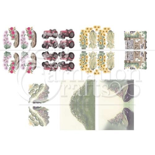 Carnation Crafts In The Elements Collection Original Colourway Vignette Download