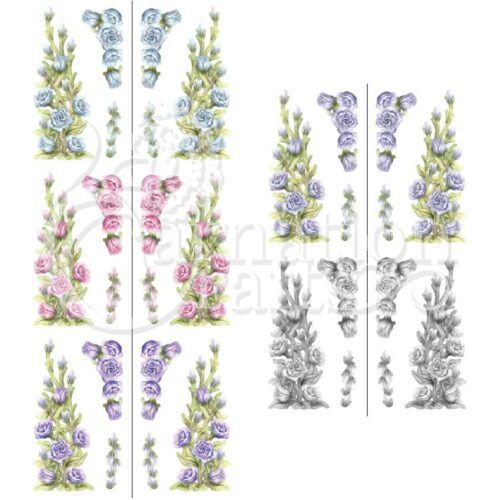 Carnation Crafts Lifted Lisianthus Vignette Downloads