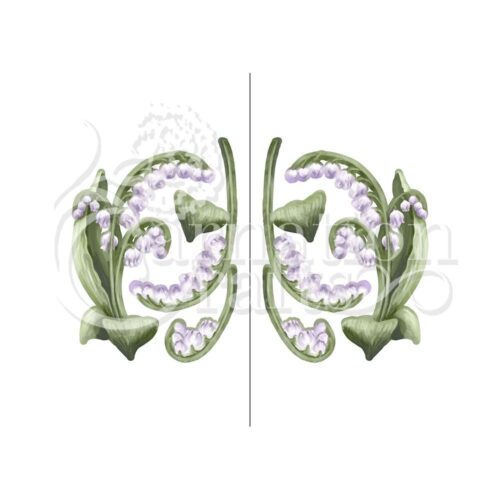 Carnation Crafts Lily of the Valley Vignette Downloads - Vignette 2