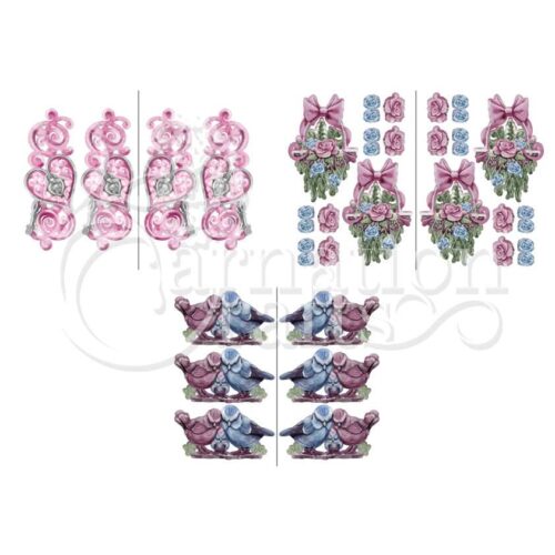 Carnation Crafts More Than Words Love Collection Original Colourway Vignette Download