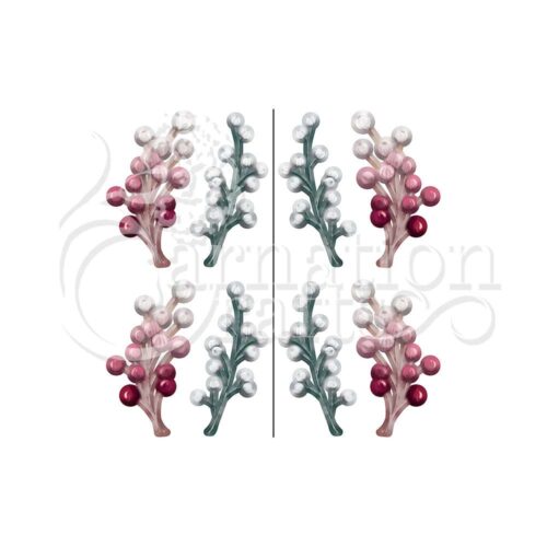 Carnation Crafts Burst of Berries Vignette Downloads - Vignette 1