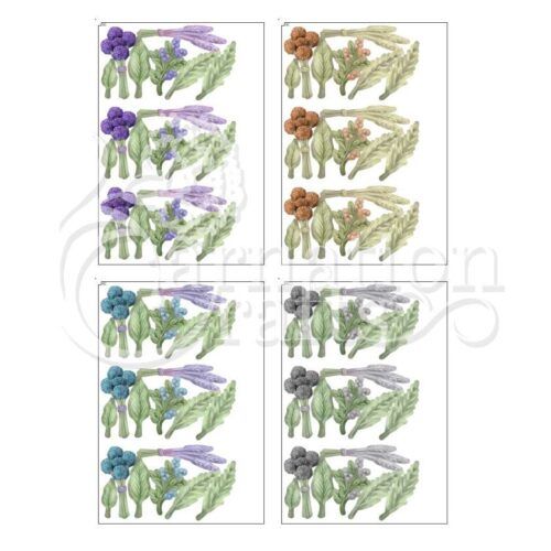 Carnation Crafts Charms Of Nature USB Finishing Flourishes Additional Vignette Downloads