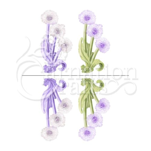 Carnation Crafts Dandelion Vignette Downloads - Vignette 2