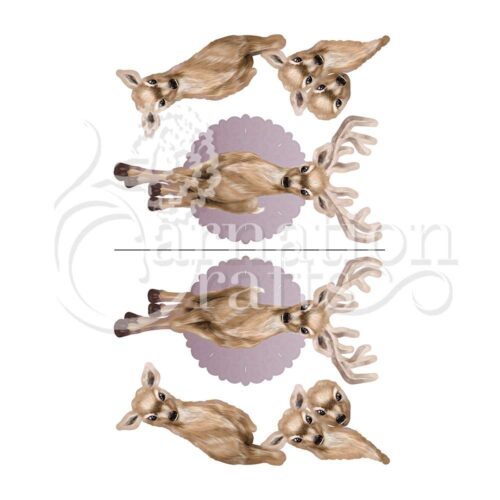 Carnation Crafts White Tail Vignette Downloads - Vignette 3