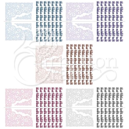 Carnation Crafts Sweeping Card Shape Vignette Downloads