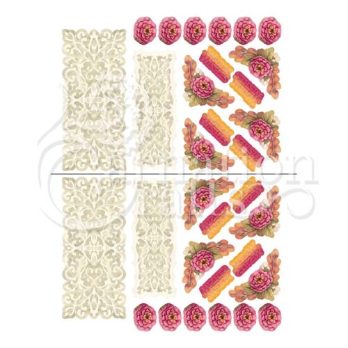 Carnation Crafts Triple Panel Card Shape Vignette Downloads - Vignette 1