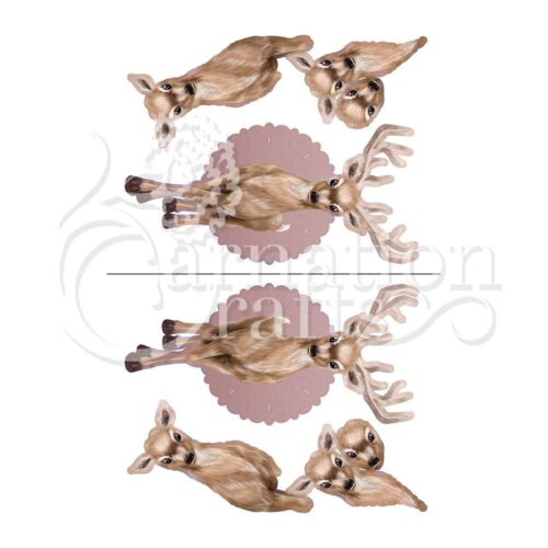 Carnation Crafts White Tail Vignette Downloads - Vignette 8